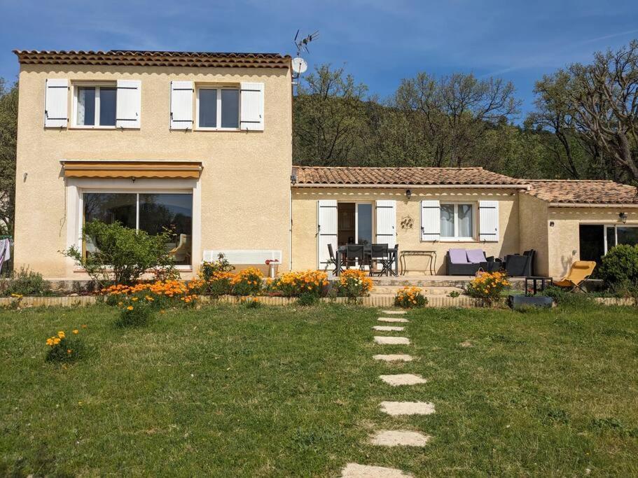 Villa Calme Avec Piscine A Greoux Exterior foto